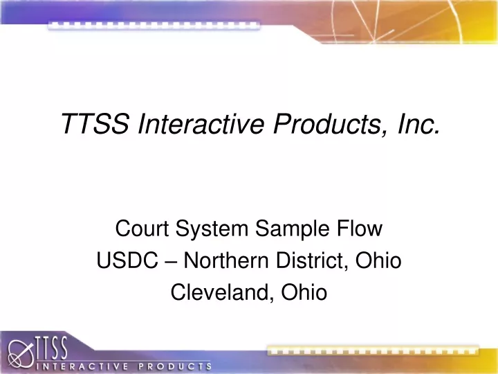 ttss interactive products inc