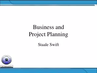 Business and  Project Planning