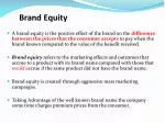 Brand Equity - slide 1