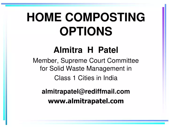 home composting options