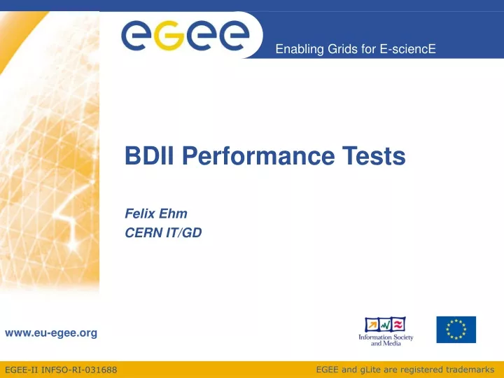 bdii performance tests
