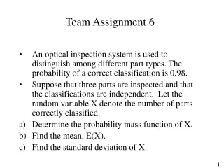 Team Assignment 6