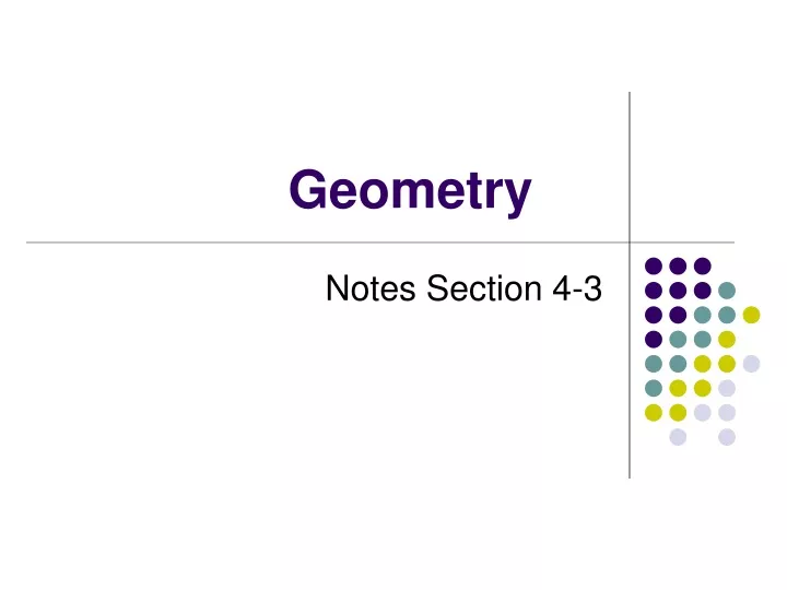 geometry