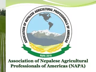 Association of Nepalese Agricultural Professionals of Americas (NAPA)