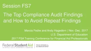 The Top Compliance Audit Findings and How to Avoid Repeat Findings