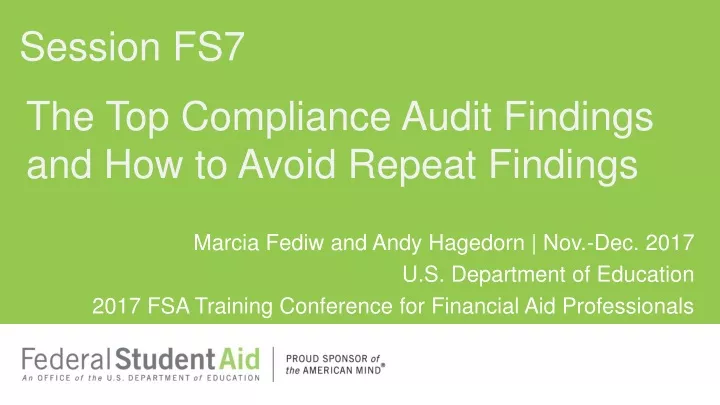 the top compliance audit findings and how to avoid repeat findings