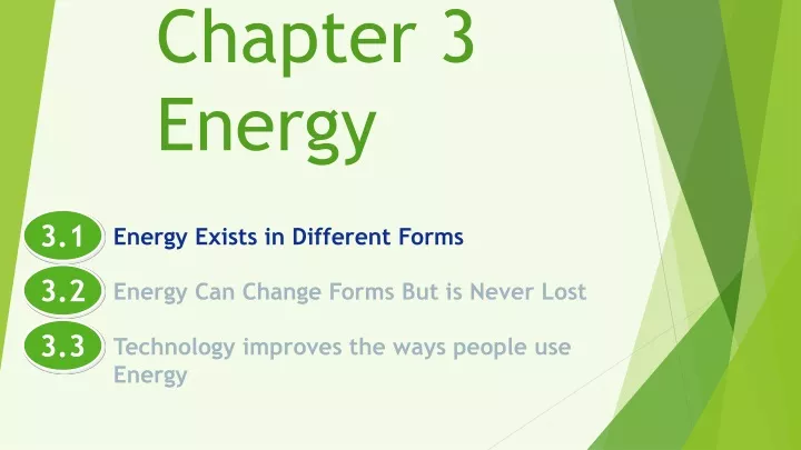 chapter 3 energy