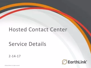 Hosted Contact Center Service Details 2-14-17