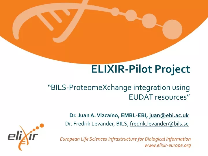 elixir pilot project