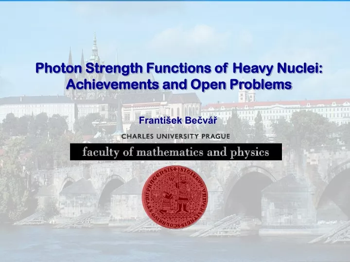 photon strength functions of heavy nuclei