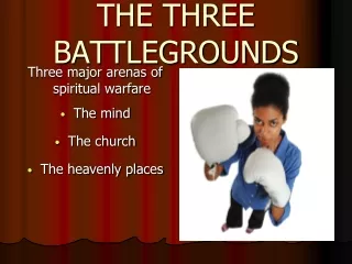 THE THREE BATTLEGROUNDS