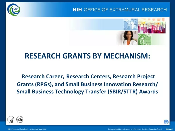 research grants by mechanism research career
