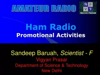 Ham Radio Promotional Activities