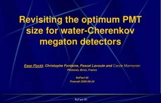 Revisiting the optimum PMT size for water-Cherenkov megaton detectors