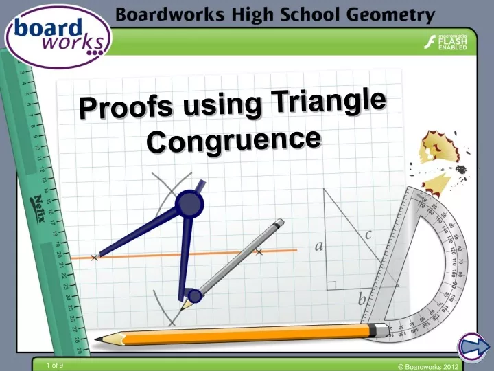 proofs using triangle congruence