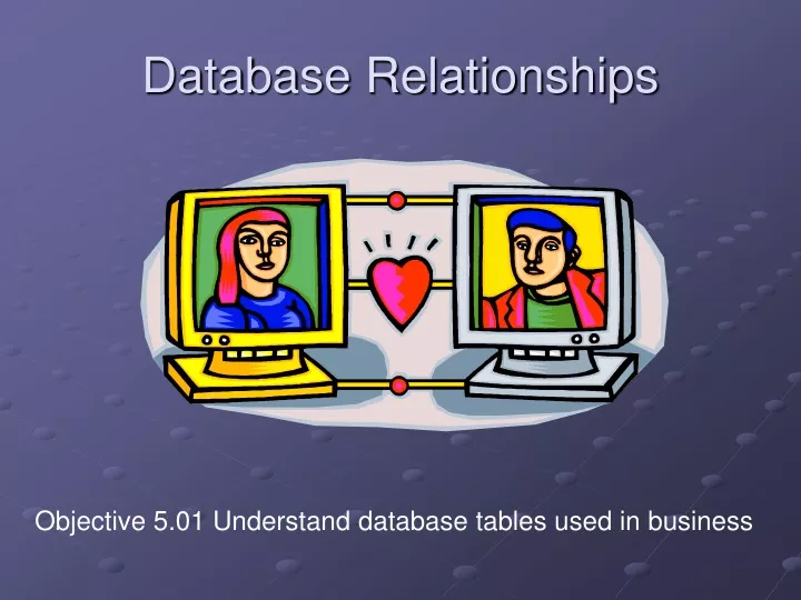 database relationships