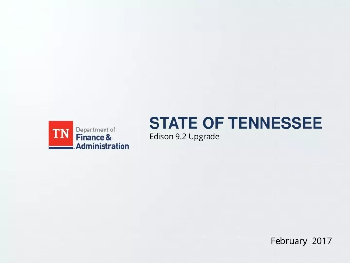 state of tennessee