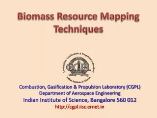 Biomass Resource Mapping Techniques
