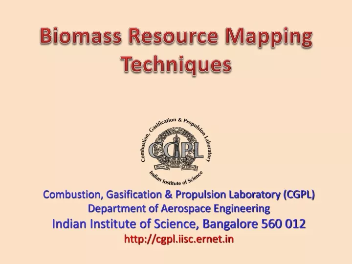 biomass resource mapping techniques