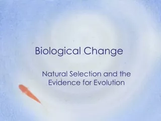 Biological Change