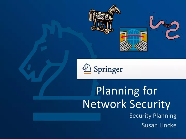 planning for network security