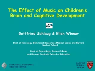 The Effect of Music on Children’s Brain and Cognitive Development