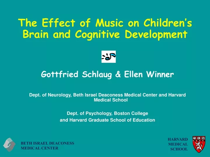 the effect of music on children s brain and cognitive development