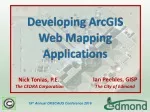 Developing ArcGIS Web Mapping Applications - slide 1