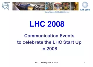 LHC 2008