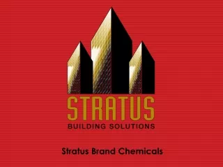 Stratus Brand Chemicals