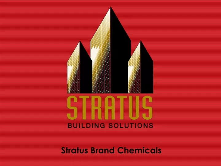 stratus brand chemicals