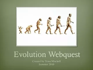 Evolution Webquest