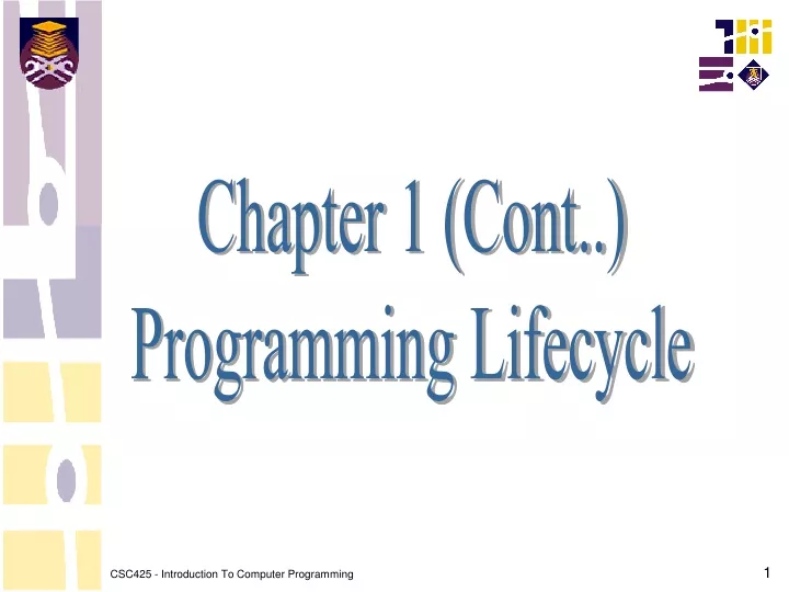 chapter 1 cont programming lifecycle