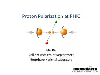 Proton Polarization at RHIC