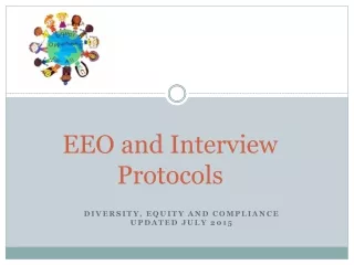 EEO and Interview Protocols