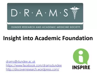 Insight into Academic Foundation