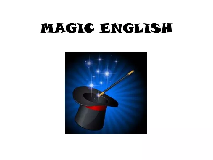 magic english