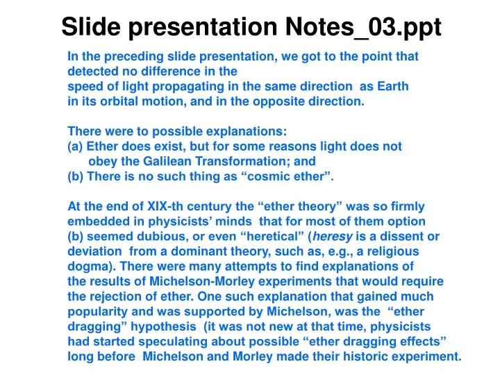 slide presentation notes 03 ppt