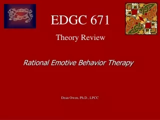 EDGC 671 Theory Review