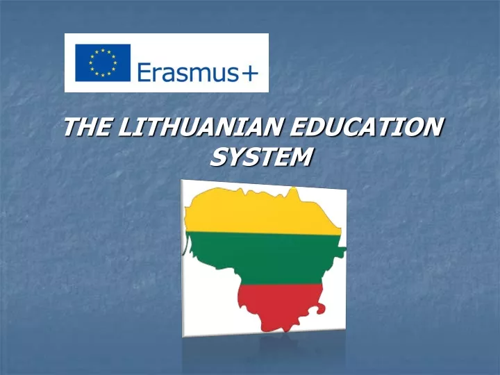 the lithuanian education system