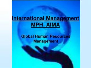 International Management MPH_AIMA