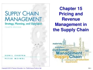 Chapter 15 Pricing and Revenue Management in the Supply Chain