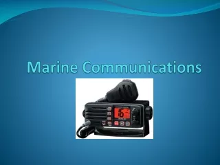 Marine Communications