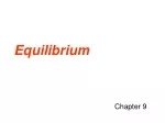 Center of Gravity Calculation in Equilibrium Analysis - slide 1