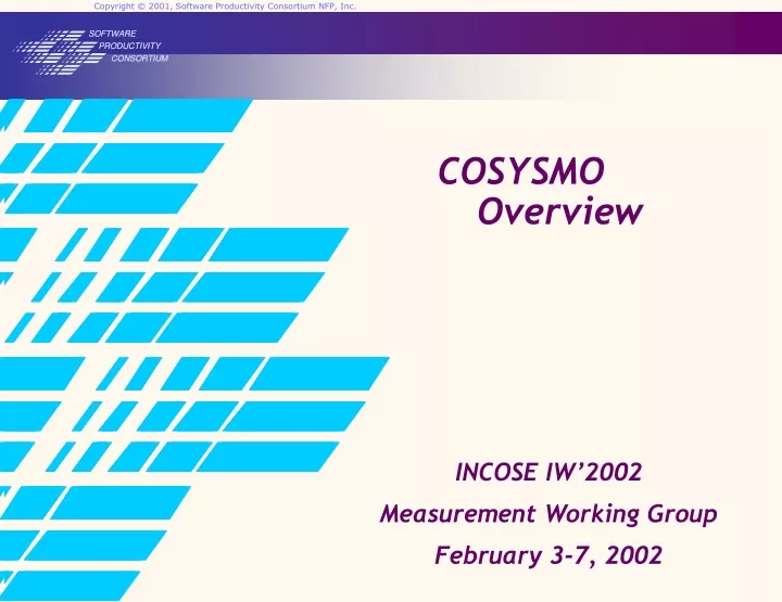 cosysmo overview