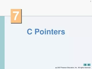 C Pointers