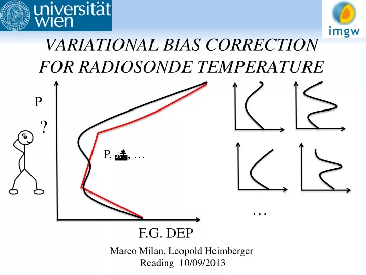 variational bias correction for radiosonde temperature