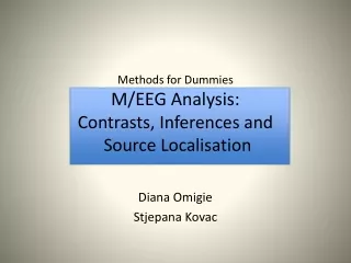 Methods for Dummies M/EEG Analysis: Contrasts, Inferences and   Source Localisation