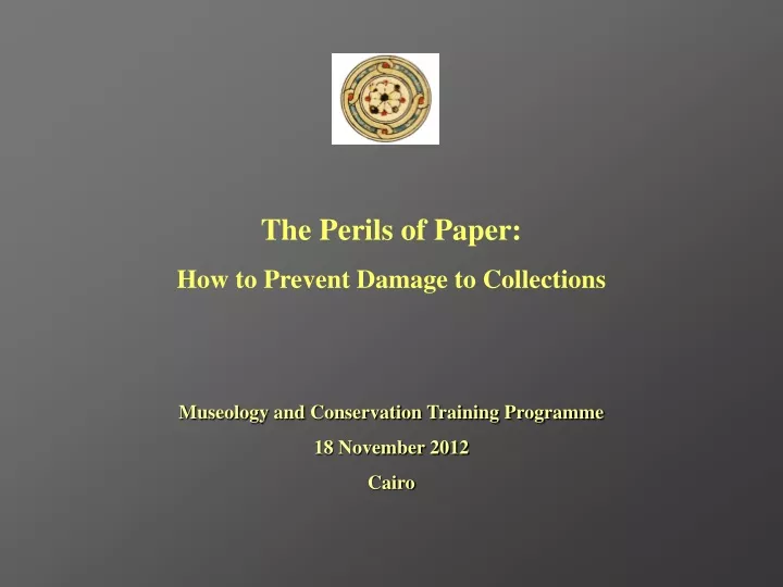 the perils of paper how to prevent damage