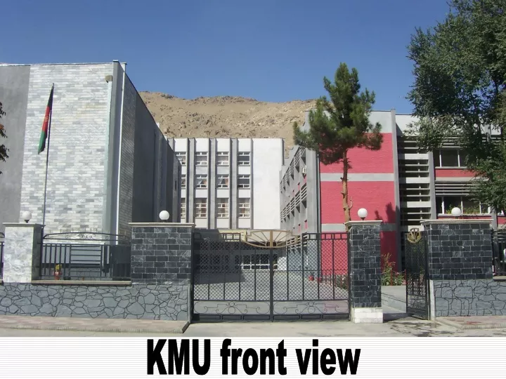 kmu front view